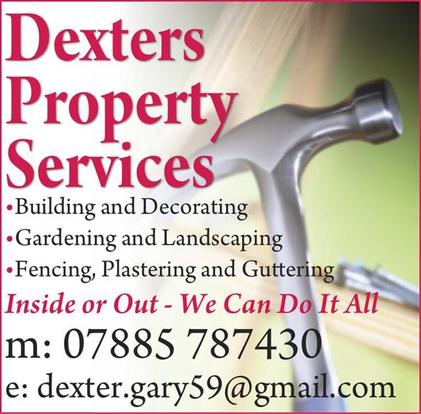 Advert for Dexters Property Services