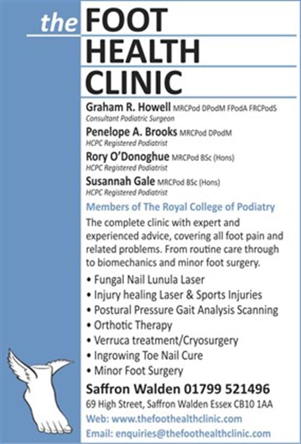 Advert for Foot Health Clinic (The) Podiatrists