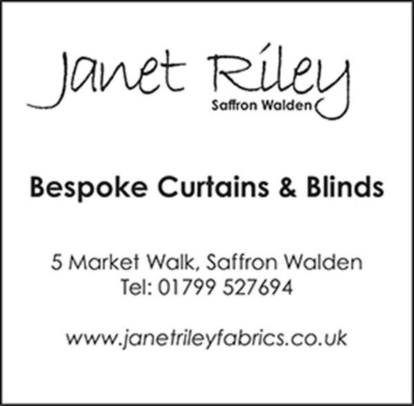 Advert for Janet Riley Fabrics