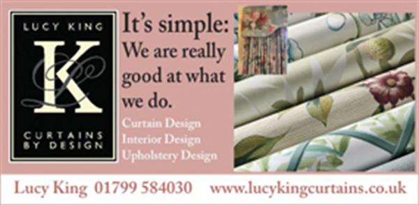 Advert for Lucy King Curtains By Design