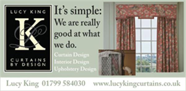 Advert for Lucy King Curtains By Design
