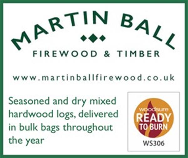 Advert for Martin Ball Firewood