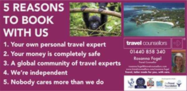 Advert for Travel Counsellors