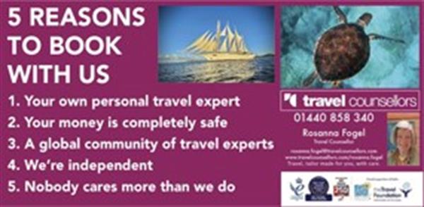 Advert for Travel Counsellors