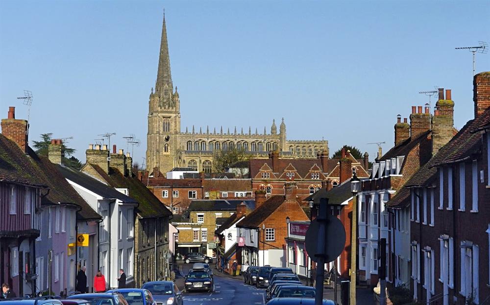 St Mary's Saffron Walden from Gold Street